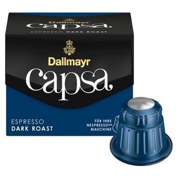 Dallmayr Capsa Espresso Dark Roast capsule compatibile Nespresso
