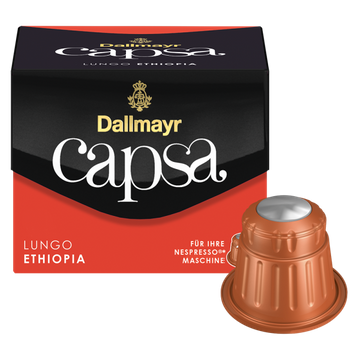 Dallmayr Capsa Lungo Ethiopia capsule compatibile Nespresso