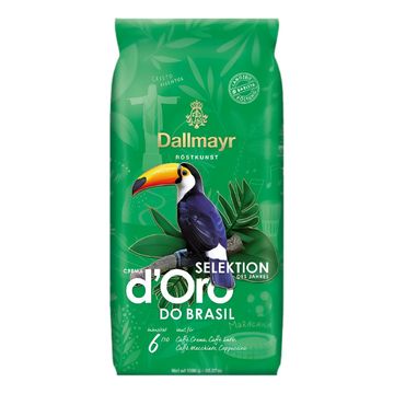Dallmayr Crema D’Oro do Brasil Selektion des Jahres cafea boabe 1kg, cafea boabe, cafea dallmayr, dallmayr boabe, dallmayr brasil, cafea brazilia