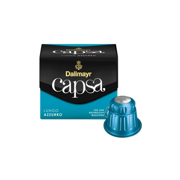 Dallmayr Capsa, dallmayr capsa lungo, dallmayr lungo Azzuro, capsule compatibile Nespresso, capsule nespresso, dallmayr nespresso