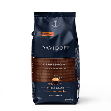 cafea boabe davidoff, davidoff cafe espresso, davidoff boabe, cafea premium, cafea davidoff intense, cafea davidoff, espresso davidoff, davidoff espresso 57, Davidoff Espresso 57 Intense 500g cafea boabe, Davidoff Espresso cafea boabe 500g, cafea boabe 1k