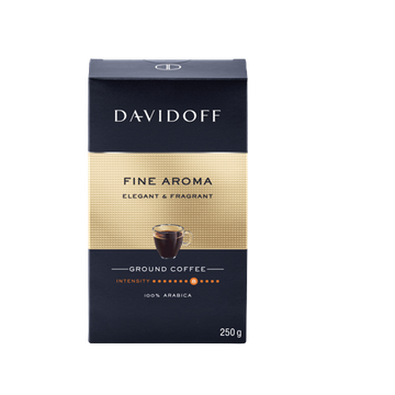 Davidoff Fine Aroma, cafea macinata 250gr, cafea davidoff, cafea davidoff 250g, cafea macinata, cafea macinata davidoff, davidoff, davidoff 250g, cafea