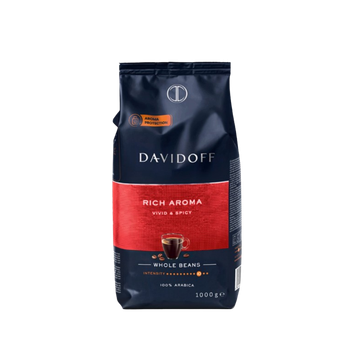 Davidoff Rich Aroma cafea boabe 1kg, davidoff, davidoff rich aroma, cafea boabe davidoff, davidoff espresso 57 cafea macinata, cafea boabe davidoff, davidoff cafe espresso, davidoff boabe, cafea premium, cafea davidoff intense, davidoff rich aroma, cafea 