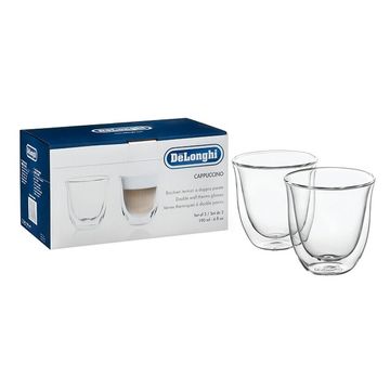 DeLonghi Cappuccino set 2 pahare sticla