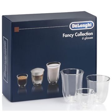 DeLonghi Fancy Collection set 6 pahare sticla