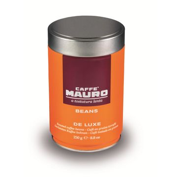 Mauro De Luxe cafea boabe cutie metalica 250g