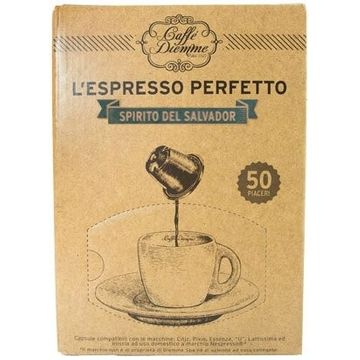 Diemme Spirito del Salvador, capsule cafea compatibile Nespresso, capsule nespresso, diemme nespresso, cafea nespresso, capsule diemme, 50 capsule diemme