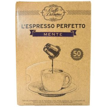 Diemme Mente 50 capsule cafea compatibile Nespresso