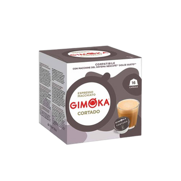 Gimoka Puro Aroma Cortado, capsule compatibile Dolce Gusto, nescafe dolce gusto