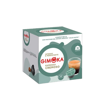 Gimoka Puro Aroma Espresso Cremoso, capsule compatibile Dolce Gusto, nescafe dolce gusto
