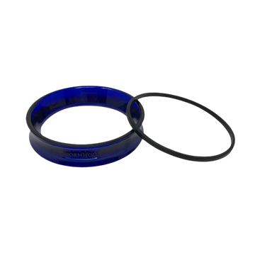 Inel magnetic negru pentru dozarea cafelei in portafiltru, wormhole portafiltru, inel dozare, accesoriu portafiltru