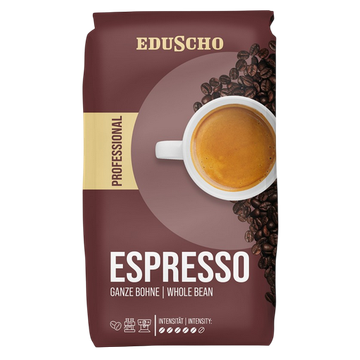 Eduscho Espresso Professional cafea boabe 1kg, cafea eduscho, cafea boabe eduscho, cafea espresso, eduscho, Eduscho Espresso 1kg cafea boabe