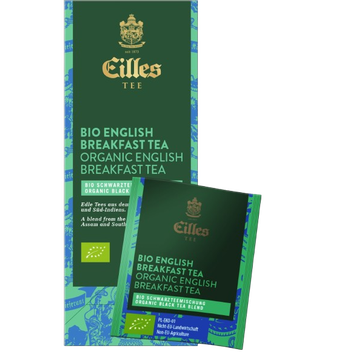 Eilles Organic English Breakfast ceai 25 plicuri, Eilles Herbal Garden ceai 25 plicuri, Eilles Organic Verbena ceai 25 plicuri