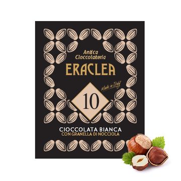 Eraclea Antica Cioccolateria 10 ciocolata calda alba cu alune padure 15 plicuri