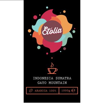 Etolia Indonesia Sumatra Gayo Mountain 1kg cafea proaspat prajita boabe