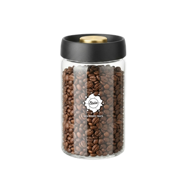 Etolia borcan sticla vacuum 1200ml, borcan vacuum cafea, borcan sticlă vacuum 1200 ml, recipient cafea boabe, recipient cafea măcinată, borcan sticlă borosilicată, borcan vacuum