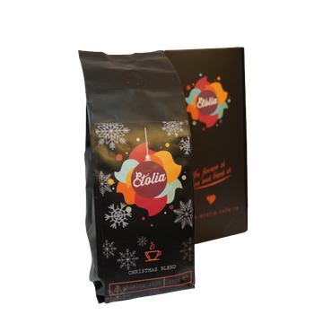 Etolia Christmas Blend CADOU 250g cafea boabe proaspăt prăjită