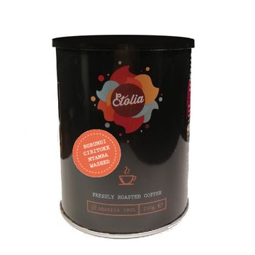 Etolia Burundi Cibitoke Ntamba Washed 250g cafea macinata proaspat prajita 