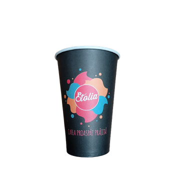 Etolia pahare carton 300ml set 50 buc 10oz
