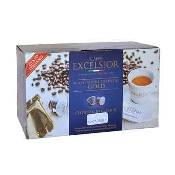 Excelsior Gold 20 capsule cafea compatibile Nespresso