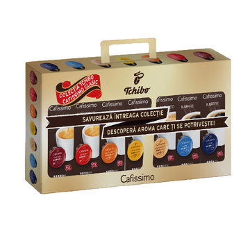 Pachet Tchibo Cafissimo Collection 70 capsule