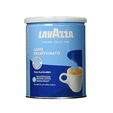 Lavazza Caffe Decaffeinato 250g cafea macinata decofeinizata cutie metalica