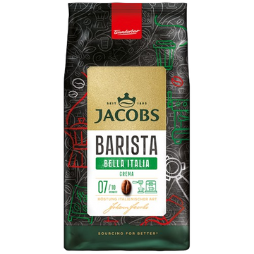 Jacobs Barista Editions Espresso 1kg boabe, jacobs espresso, jacobs crema, jacobs barista, jacobs barista edition Jacobs Barista Editions Selektion des Jahres 1kg boabe, Jacobs Barista Bella Italia Crema cafea boabe 1kg