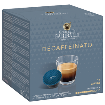 Capsule Garibaldi Decaf compatibile Nescafe Dolce Gusto
