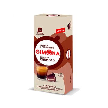 Gimoka Cremoso 10 capsule cafea compatibile Nespresso, capsule nespresso, capsule compatibile