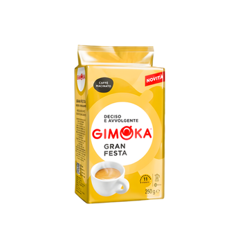 Gimoka Gran Festa cafea măcinată 250g, gimoka gran festa cafea macinata, cafea, cafea macinata, cafea ieftina, cafea macinataieftina, cafea gimoka, gimoka espresso, gimoka gran bar, cafea gimoka gran bar, cafea gimoka italiana, espresso gimoka, cafea ital
