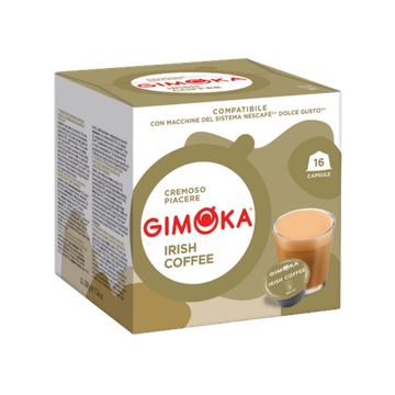 Gimoka Irish Coffee capsule compatibile Dolce Gusto 16 buc, capsule compatibile Dolce Gusto, nescafe dolce gusto, capsule dolce gusto, irish coffee, Gimoka Irish Coffee, capsule cafea