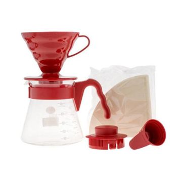 Hario V60 set rosu marimea 02