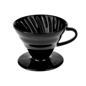 Hario Kasuya palnie ceramica dripper V60 marimea 02 Negru 