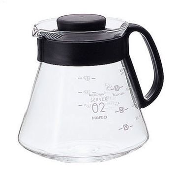 Hario V60 Range Server 600ml carafa sticla marimea 02, Hario V60 Range Server XVD-60B 600ml carafa sticla marimea 02, hario XVD-60B