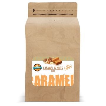 Hotspot Caramel & Nuts Blend 1kg cafea proaspat prajita, cafea proaspat prajita, cafea boabe prajita