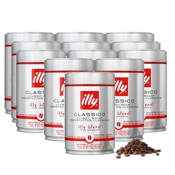 12 x Illy Espresso 250g cafea boabe profesionala, illy boabe, illy cafea boabe, cafea profesionala, cafea illy, cafea premium, cafea barista, cafea bar, calitate cafea 100%