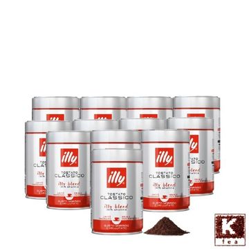 Pachet 12 x Illy Espresso cafea macinata 250g