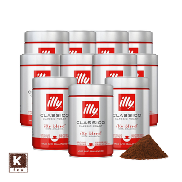 Pachet 12 x Illy Espresso cafea macinata 250g