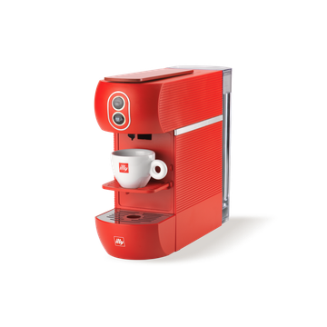 espressor capsule ese, espressor monodoze ese, illy espressor, illy aparat cafea, illy ese, aparat easy serving espresso, Illy Easy Dose espressor cialde ESE rosu 