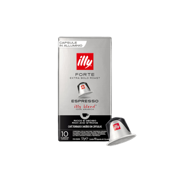 Illy Forte 10 capsule compatibile Nespresso