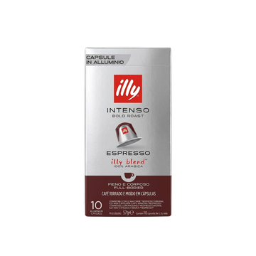 Illy Intenso 10 capsule compatibile Nespresso, capsule illy, cafea boabe illy, espressor capsule illy, illy cafea, illy dark roast, illy espresso dark, illy ethiopia, illy guatemala, illy iperespresso, illy monoarabica