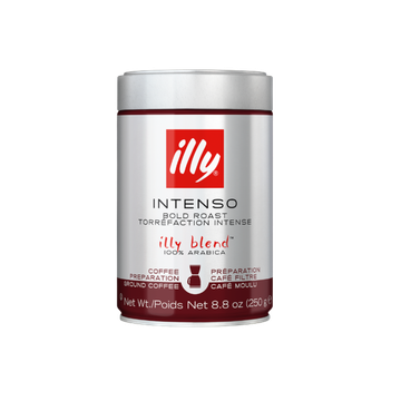 Illy Intenso 250g cafea macinata pentru filtru, illy macinata, illy cafea macinata, Illy Espresso 250g cafea macinata profesionala, cafea illy, cafea illy macinata, cafea macinata 250g, cafea illy 250g, cafea macinata parfumata, cafea macinata, cafea arom