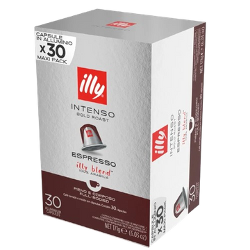 Illy Intenso 30 capsule compatibile Nespresso, 30 capsule nespresso, illy 30 capsule, Illy Intenso 10 capsule compatibile Nespresso, capsule illy, cafea boabe illy, espressor capsule illy, illy cafea, illy dark roast, illy espresso dark, illy ethiopia, il