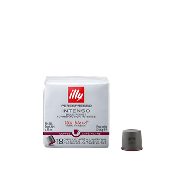 Illy Iperespresso Americano Intenso 18 capsule, capsule cafea, capsule illy, capsule iperespresso, cafea capsule illy, illy espresso capsule, capsule illy espresso, capsule iperespresso intenso, 18 capsule illy, illy 18 capsule intenso