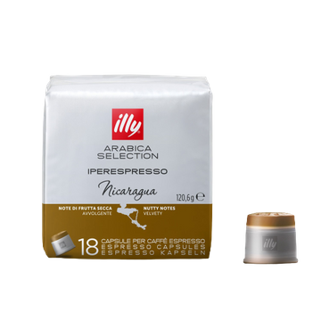 Illy Iperespresso Monoarabica Nicaragua 18 capsule, capsule cafea, capsule illy, capsule iperespresso, cafea capsule, capsule illy etiopia, illy monoarabica, cafea illy, capsule illy classico, capsule cafea, capsule illy, capsule iperespresso,  cafea caps