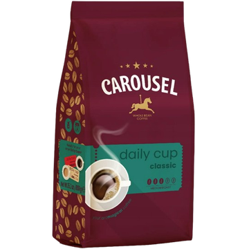 cafea boabe, cafea boabe carousel, carousel daily cup, carousel daily cup espresso,  Carousel Daily Cup Espresso cafea boabe 1kg, Carousel Daily Cup Classic cafea boabe 1kg