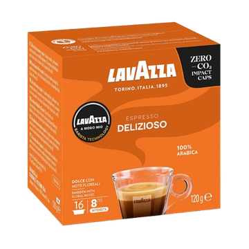 capsule a modo mio, capsule lavazza, paduri lavazza, paduri a modo mio, 36 capsule a modo mio, capsule ieftine lavazza, capsule ieftine a modo mio, Lavazza A Modo Mio Espresso Delizioso