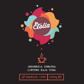 Etolia Indonesia Sumatra Lintong Raja Toba 1kg cafea proaspat prajita boabe
