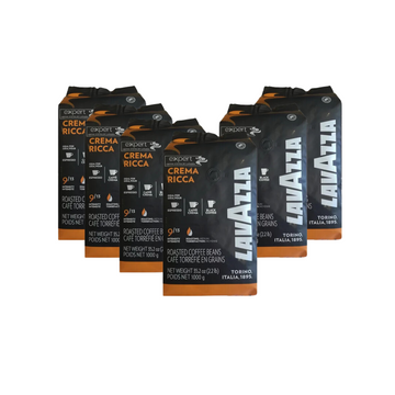 Lavazza Expert Plus Crema Ricca cafea boabe 1kg, lavazza crema ricca, lavazza crema ricca cafea boabe