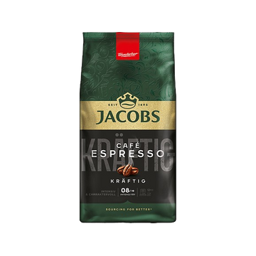 Jacobs Espresso Kraftig cafea boabe 1kg, Jacobs Espresso Expertenrostung cafea boabe 1kg, cafea boabe jacobs, cafea jacobs 500g pret, cafea boabe jacobs crema, jacobs kronung, cafea boabe 1kg, cafea boabe